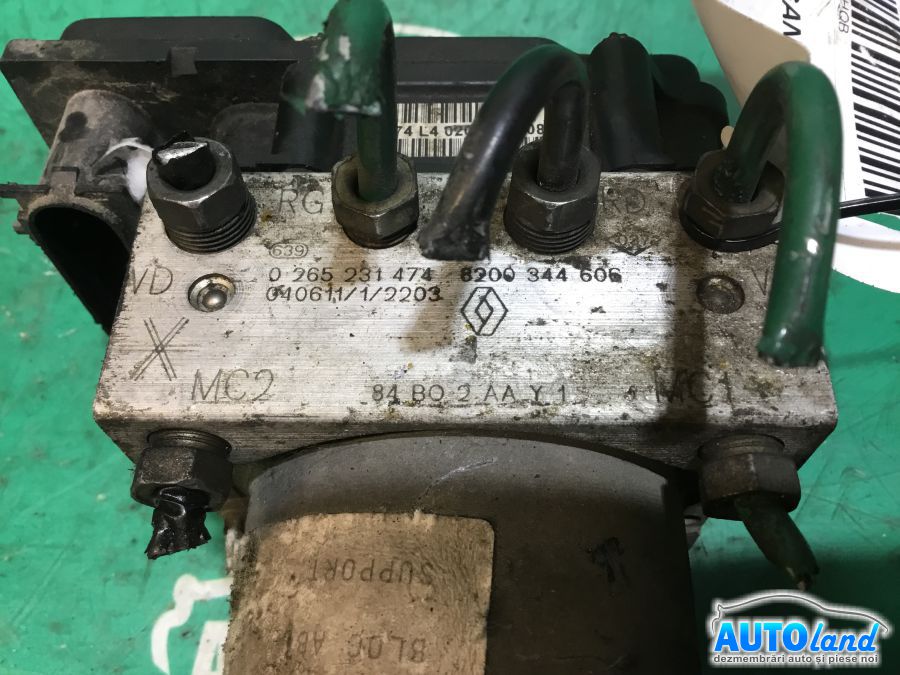 Pompa ABS RENAULT MEGANE II (BM0/1_,CM0/1_) 2002-2025 Cod 0265231474