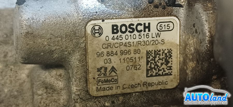 Pompa Injectie CITROEN C3 II 2009-2026 Cod 0445010516