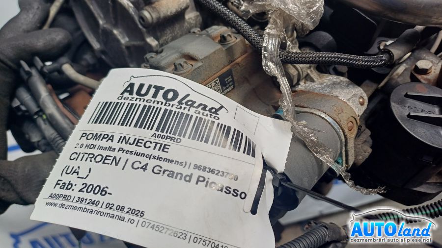 Pompa Injectie CITROEN C4 Grand Picasso (UA_) 2006-2025 Cod 9683623780