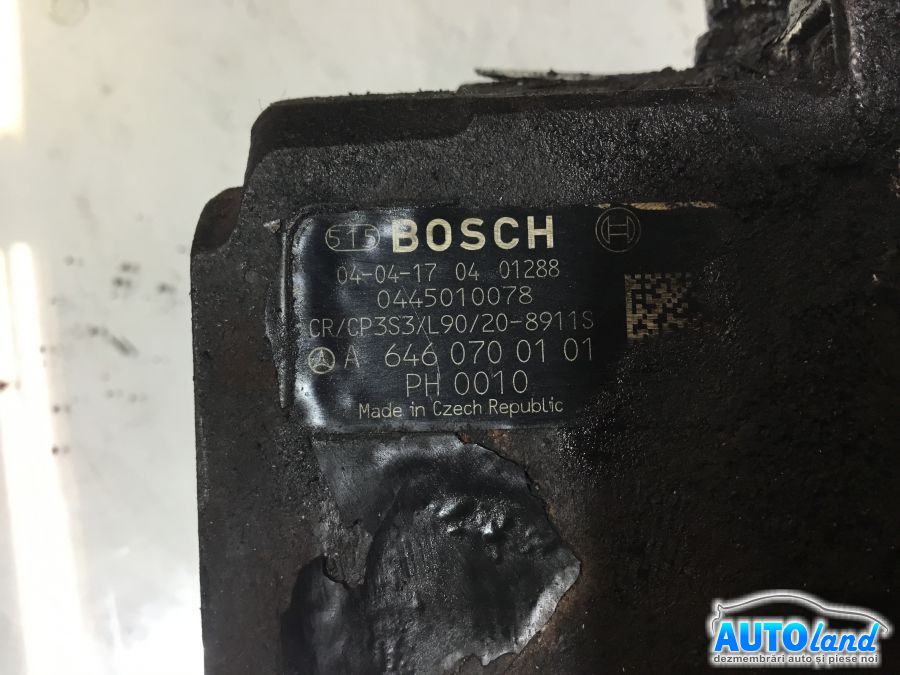 Pompa Injectie MERCEDES-BENZ C-CLASS (W203) 2000-2025 Cod A6460700101
