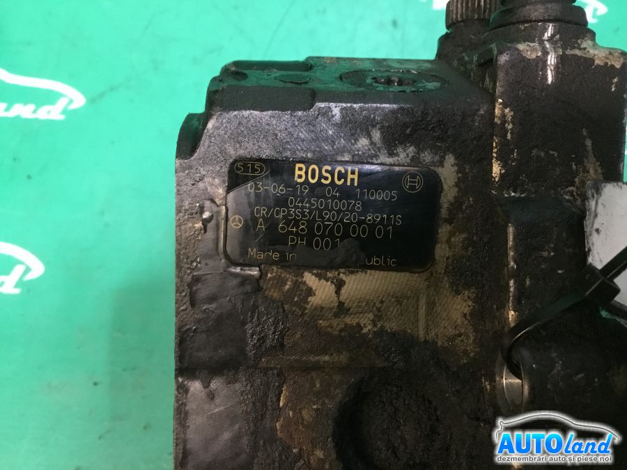 Pompa Injectie MERCEDES-BENZ E-CLASS (W211) 2002-2008 Cod A6480700001