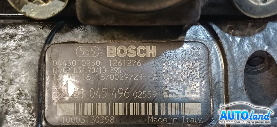 Pompa Injectie NISSAN QASHQAI II (J11) 2014-2021 Cod 8201045496