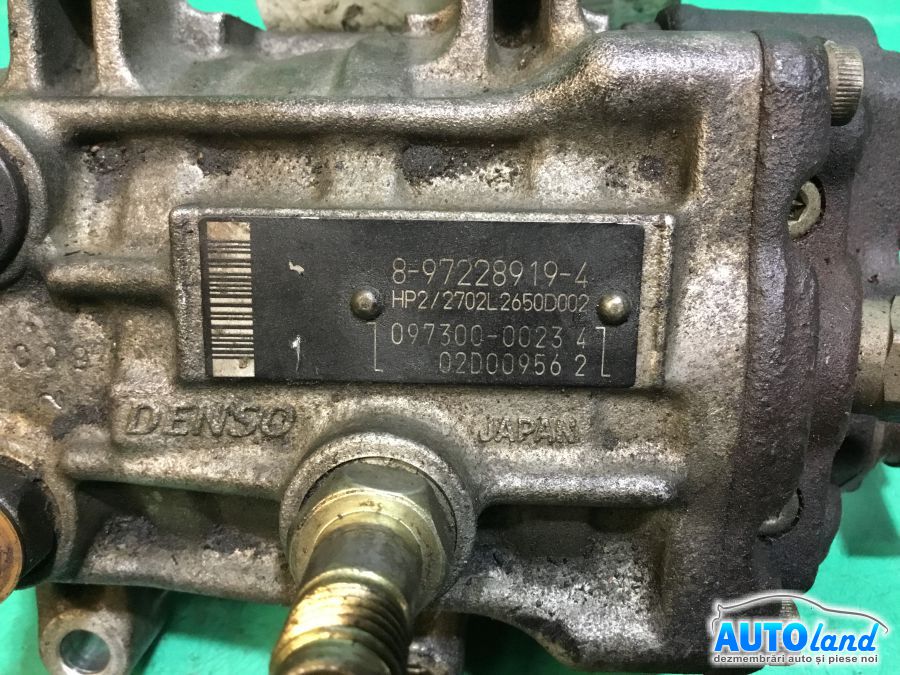 Pompa Injectie RENAULT VEL SATIS (BJ0_) 2002-2025 Cod 8972289194