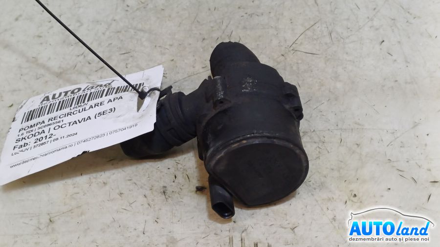 Pompa Recirculare Apa SKODA OCTAVIA (5E3) 2012-2025 Cod 5C0965561