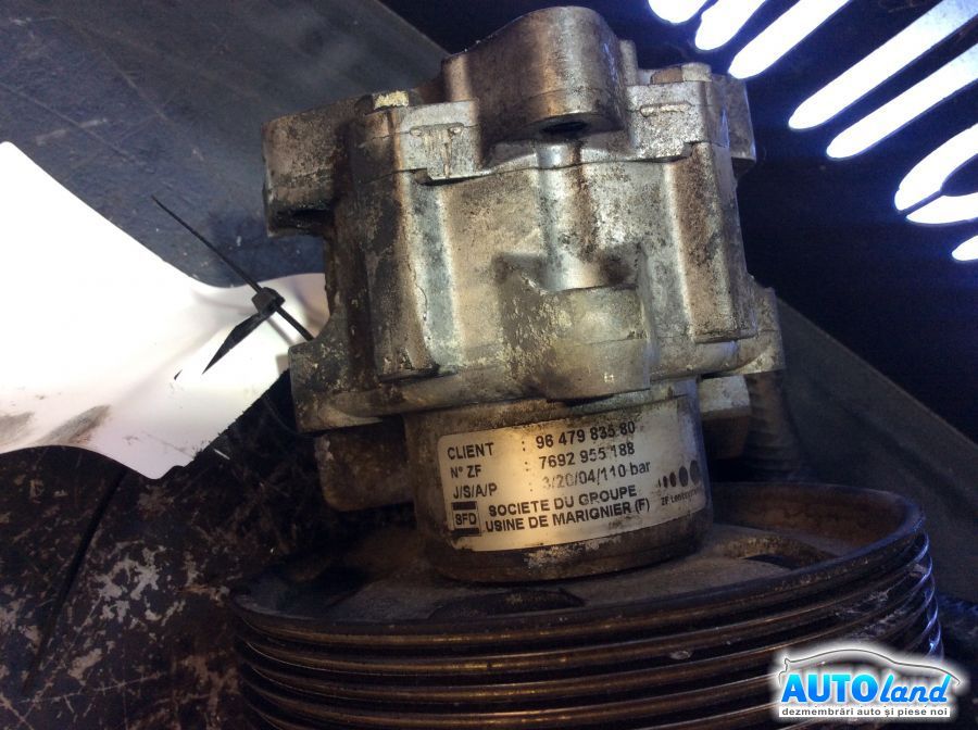 Pompa Servodirectie PEUGEOT 807 (E) 2002-2026 Cod 9647983580