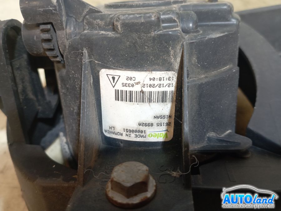 Proiector Ceata Stanga NISSAN JUKE 2010-2025 Cod 261558992A