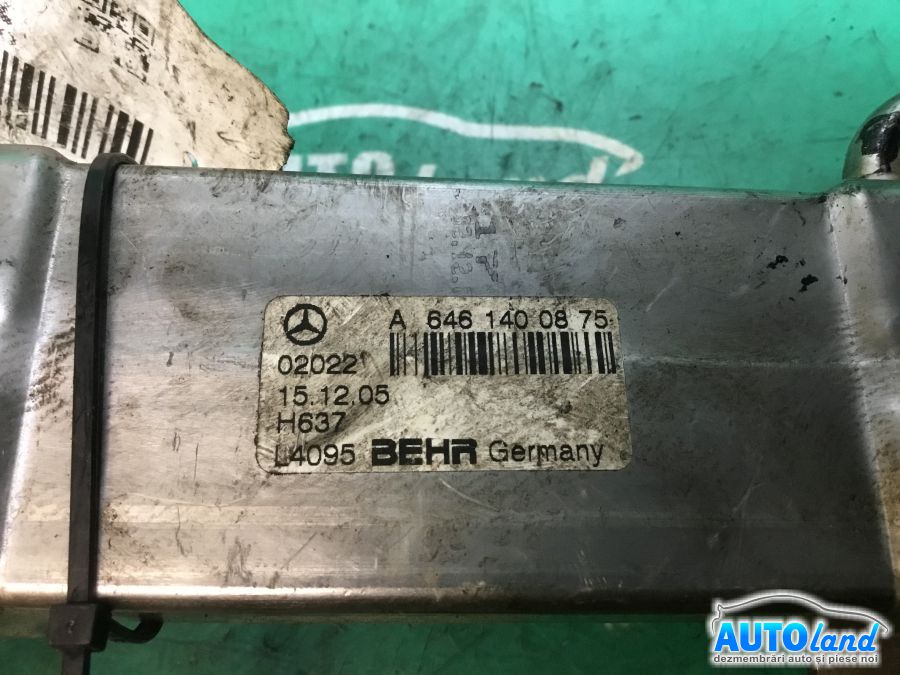 Racitor EGR MERCEDES-BENZ C-CLASS (W203) 2000-2025 Cod A6461400875