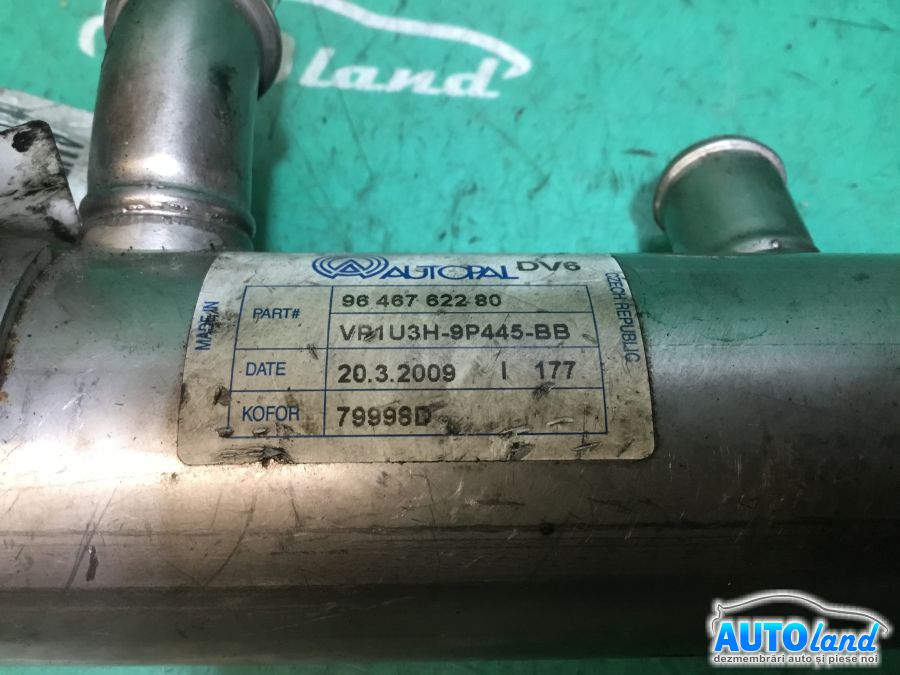 Racitor EGR PEUGEOT 407 (6D_) 2004-2025 Cod 9646762280