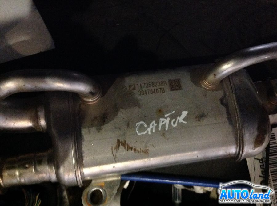Racitor EGR RENAULT CAPTUR 2013-2025 Cod 147358238R