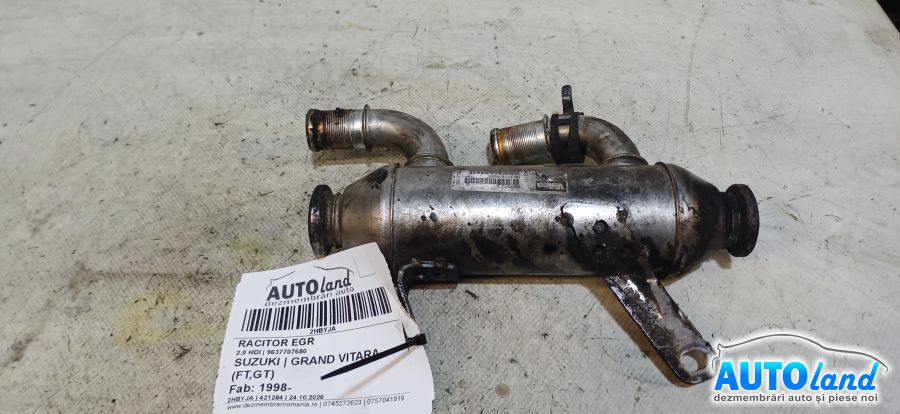 Racitor EGR SUZUKI GRAND VITARA (FT,GT) 1998-2026 Cod 9637707680