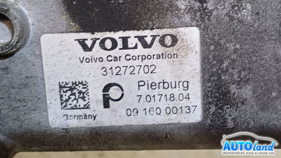 Racitor EGR VOLVO XC60 2008-2025 Cod 31272702
