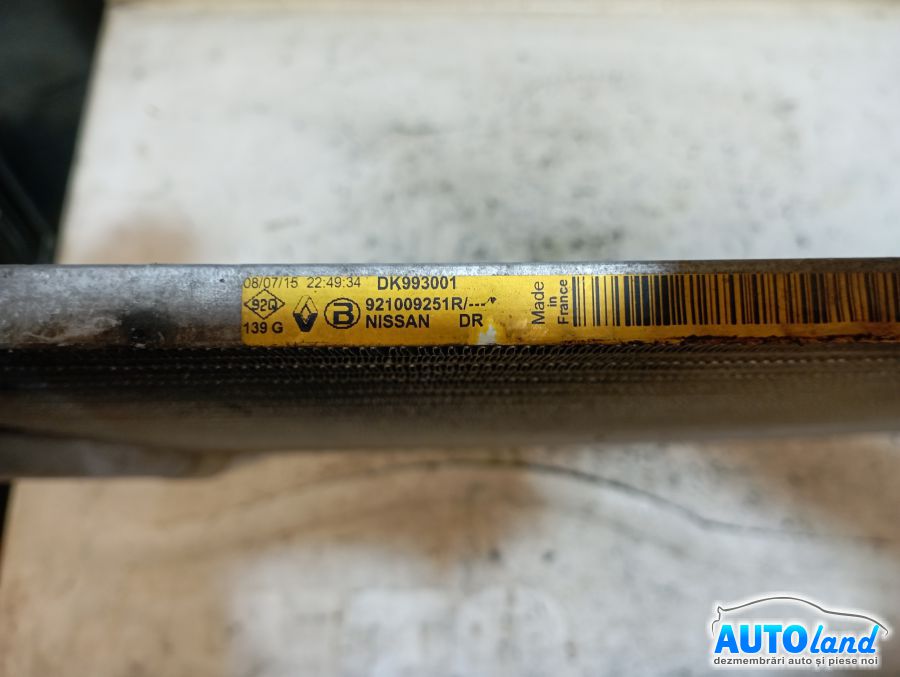 Radiator Clima Ac NISSAN QASHQAI II (J11) 2014-2021 Cod 921009251R