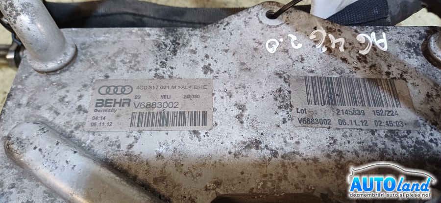 Radiator Cutie Automata AUDI A6 (4G) 2011-2025 Cod 4G0317021M