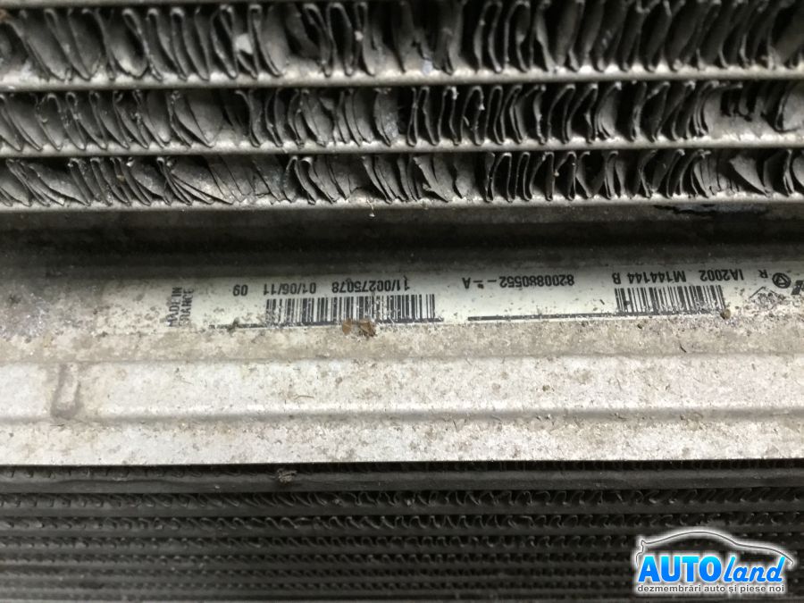 Radiator Intercooler DACIA DUSTER 2010-2025 Cod 8200880552