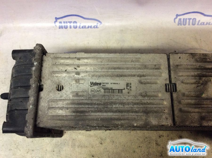 Radiator Intercooler PEUGEOT 206 hatchback (2A/C) 1998-2025 Cod 9645965180