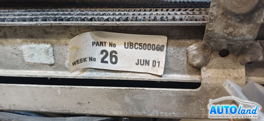 Radiator ROVER 75 (RJ) 1999-2026 Cod UBC500060