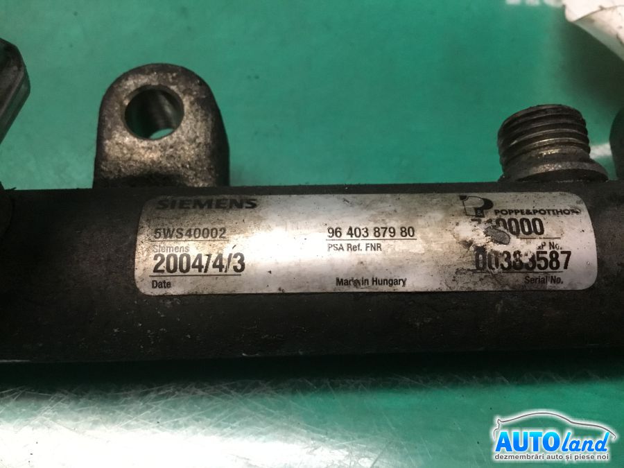 Rampa Injectoare PEUGEOT 307 (3A/C) 2000-2025 Cod 9640387980