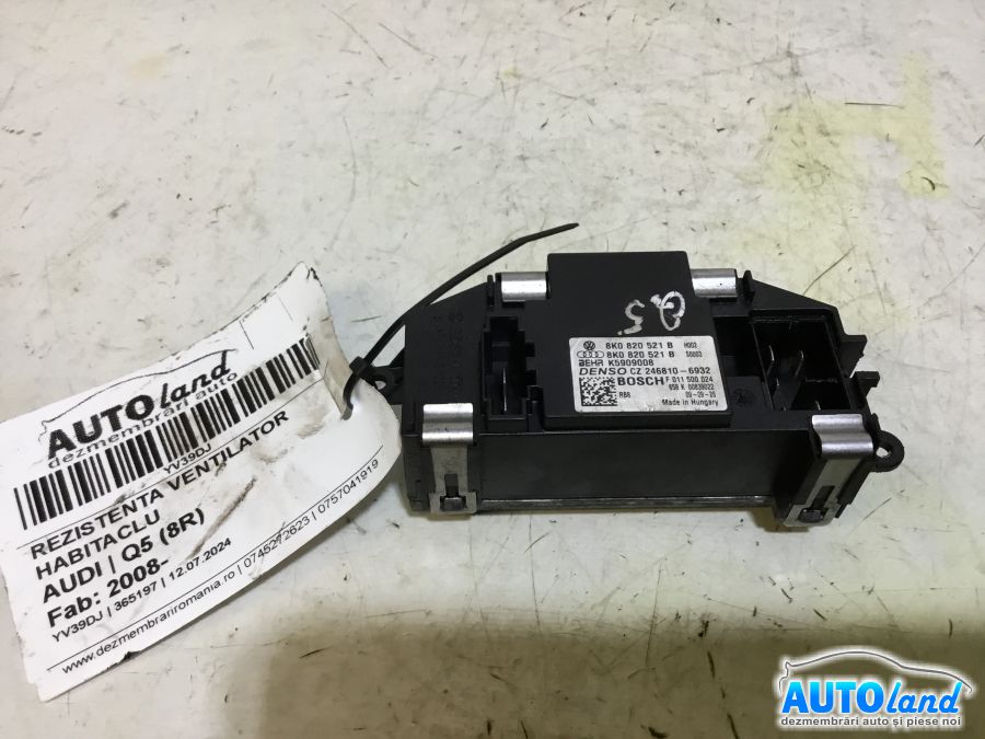 Rezistenta Ventilator Habitaclu