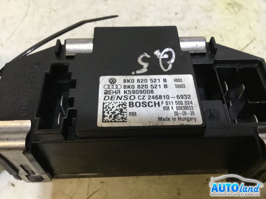 Rezistenta Ventilator Habitaclu AUDI Q5 (8R) 2008-2025 Cod 8K0820521B
