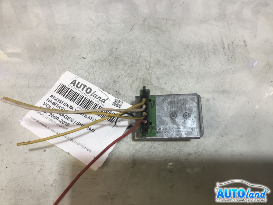 Rezistenta Ventilator Habitaclu VOLKSWAGEN SHARAN 2000-2010