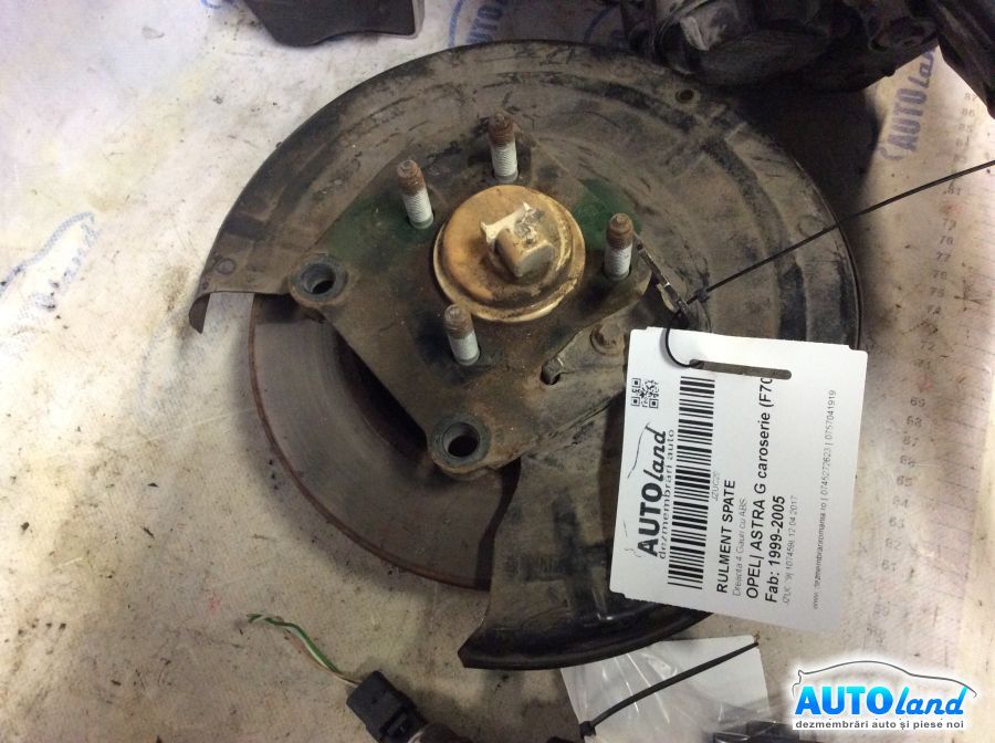 Rulment Spate OPEL ASTRA G caroserie (F70) 1999-2005