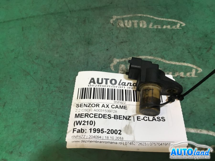 Senzor Ax Came MERCEDES-BENZ E-CLASS (W210) 1995-2002 Cod A0031539728