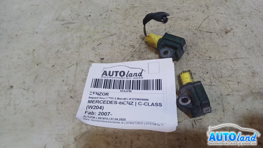 Senzor MERCEDES-BENZ C-CLASS (W204) 2007-2025 Cod A1729056000