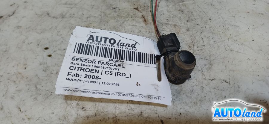 Senzor Parcare CITROEN C5 (RD_) 2008-2026 Cod 9663821577XT