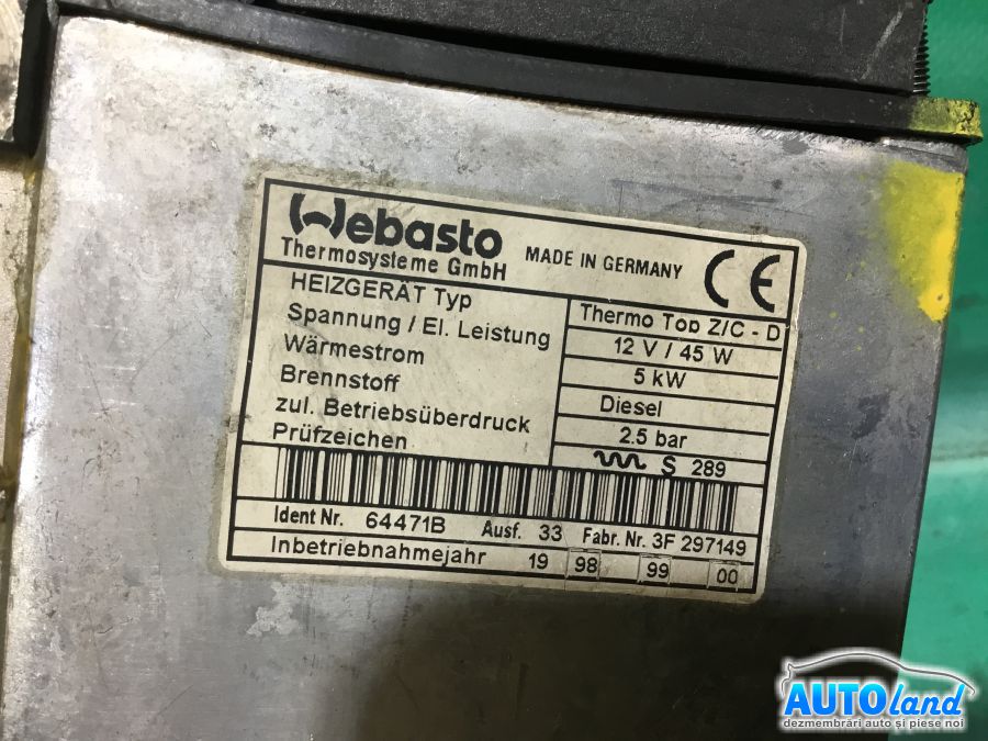Sirocol (Webasto) BMW 3 (E46) 1998-2005 Cod 64128383759