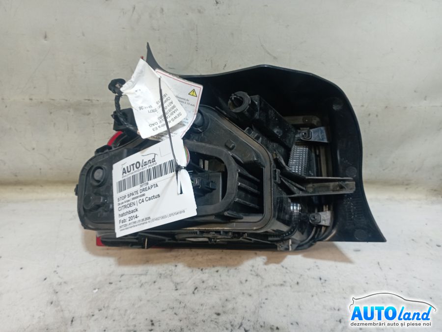 Stop Spate Dreapta CITROEN C4 Cactus hatchback 2014-2026 Cod 9800916080