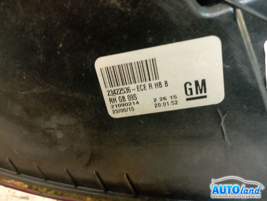 Stop Spate Dreapta OPEL Insignia Hatchback (A, facelift 2013) 2013-2017 Cod 23422536