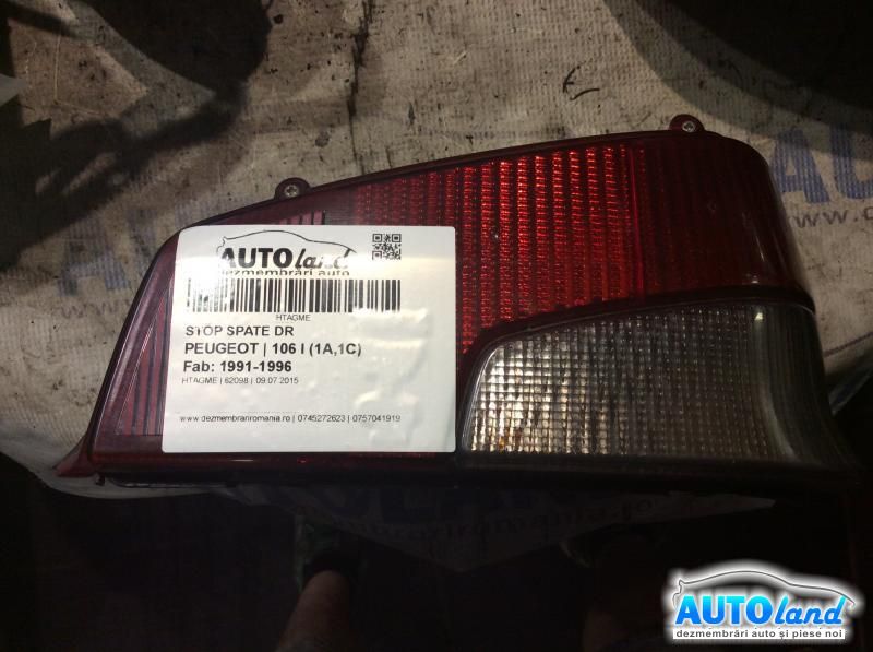 Stop spate Dreapta PEUGEOT 106 I (1A,1C) 1991-1996