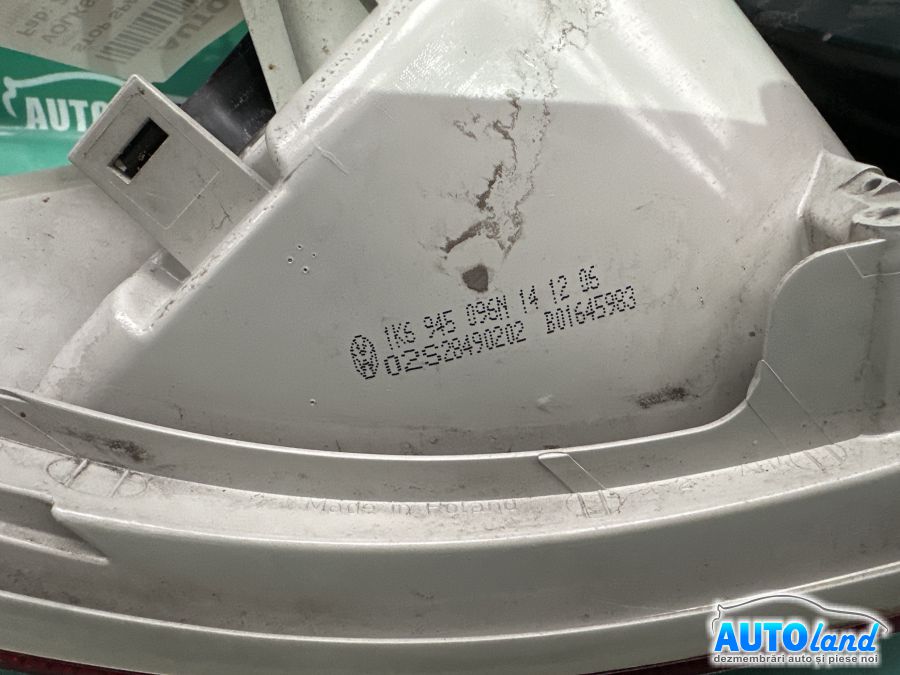 Stop spate Dreapta VOLKSWAGEN GOLF V (1K1) 2003-2025 Cod 1K6945096N