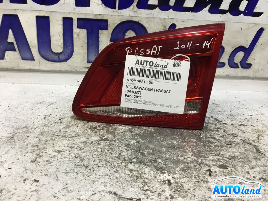 Stop spate Dreapta VOLKSWAGEN PASSAT (3AA,B7) 2011-2025