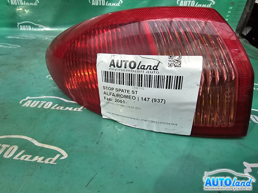 Stop spate Stanga ALFA ROMEO 147 (937) 2001-2025 Cod 46556349