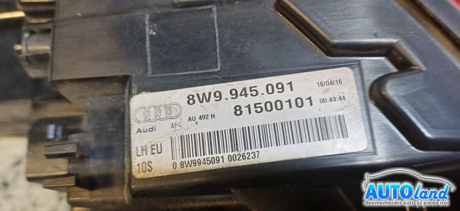 Stop Spate Stanga AUDI A4 Avant (B9 8W) 2015-2018 Cod 8W9945091