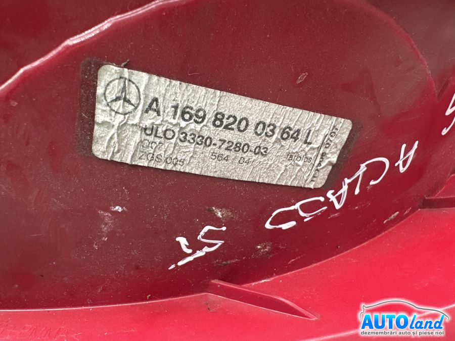 Stop spate Stanga MERCEDES-BENZ A-CLASS (W169) 2004-2025 Cod A1698200364