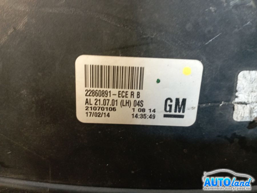 Stop Spate Stanga OPEL Insignia Country Tourer (A, facelift 2013) 2013-2017 Cod 22860891