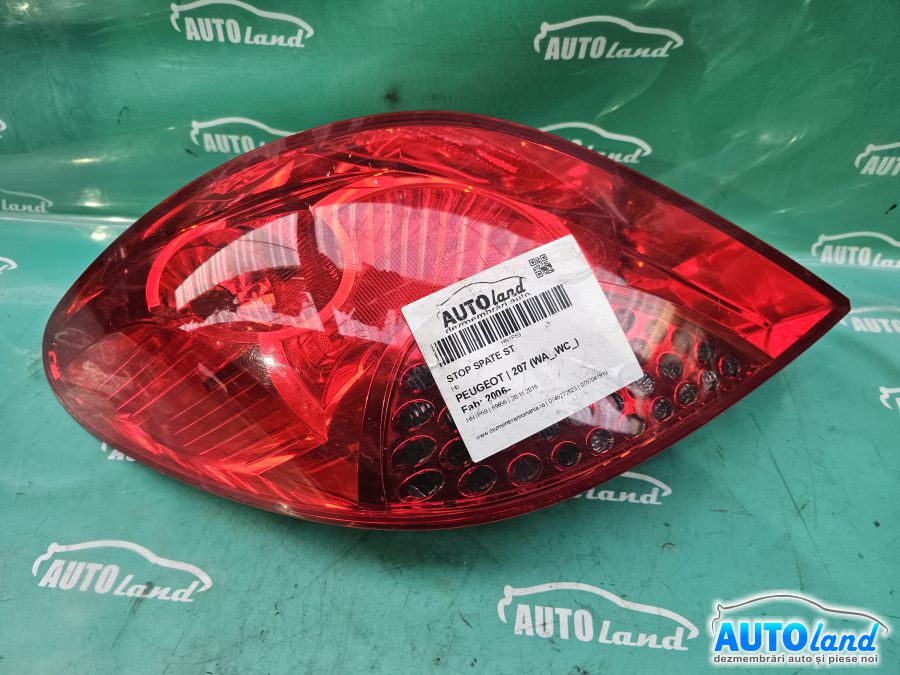 Stop spate Stanga PEUGEOT 207 (WA_,WC_) 2006-2025 Cod 9649986680