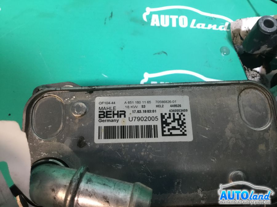 Termoflot (racitor Ulei) MERCEDES-BENZ C-CLASS (W204) 2007-2025 Cod A6511801165