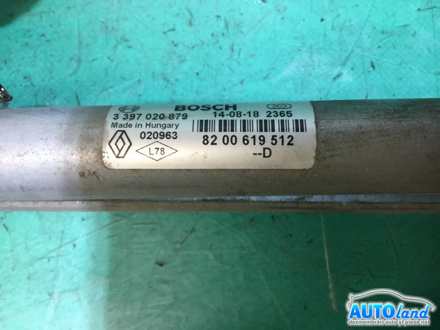 Timonerie Stergator cu Motoras DACIA DUSTER 2010-2025 Cod 8200619512D