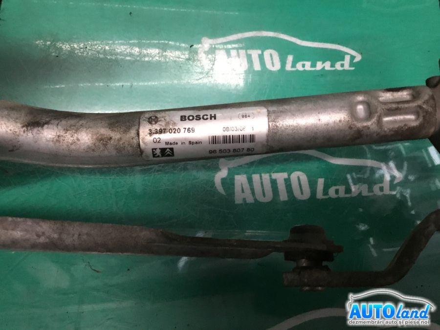 Timonerie Stergator cu Motoras PEUGEOT 207 (WA_,WC_) 2006-2025 Cod 9650380780
