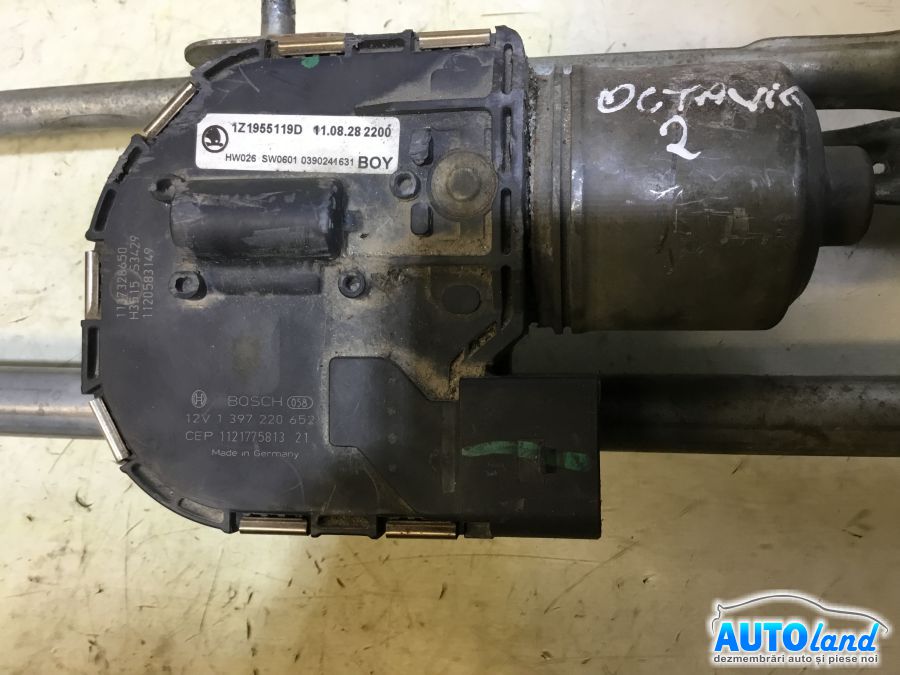 Timonerie Stergator cu Motoras SKODA OCTAVIA (1Z3) 2004-2025 Cod 1Z1955119D