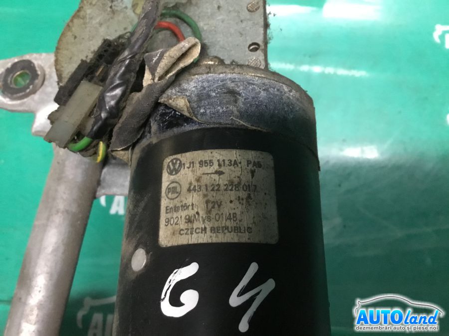 Timonerie Stergator cu Motoras VOLKSWAGEN GOLF IV (1J1) 1997-2005 Cod 1JQ955113A