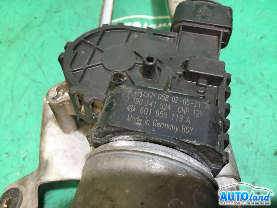 Timonerie Stergator cu Motoras VOLKSWAGEN POLO (6N2) 1999-2001 Cod 6N1955073D