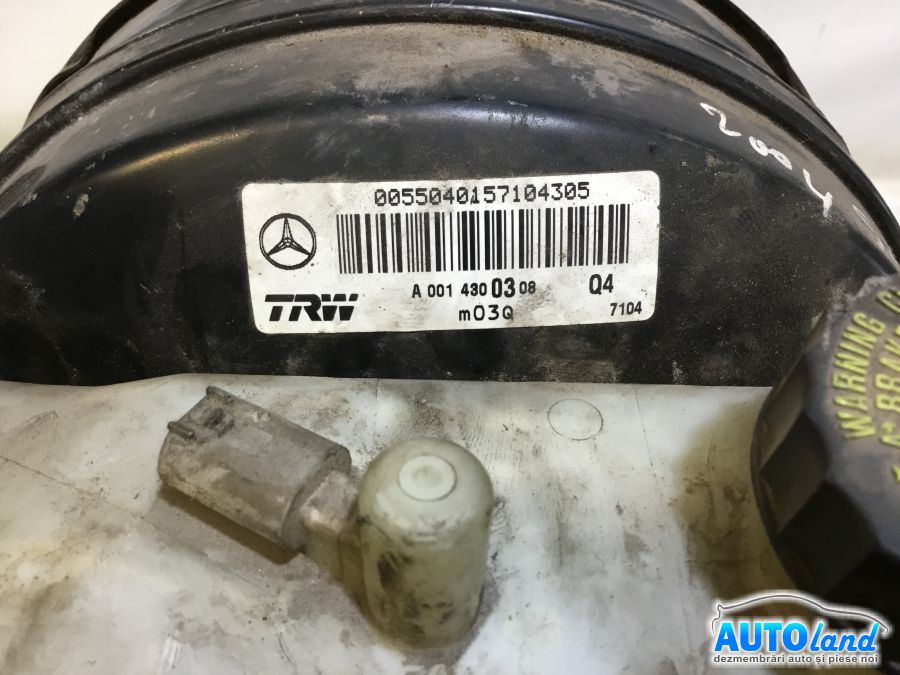 Tulumba servofrana MERCEDES-BENZ SPRINTER (905) 1995-2025 Cod A0014300308