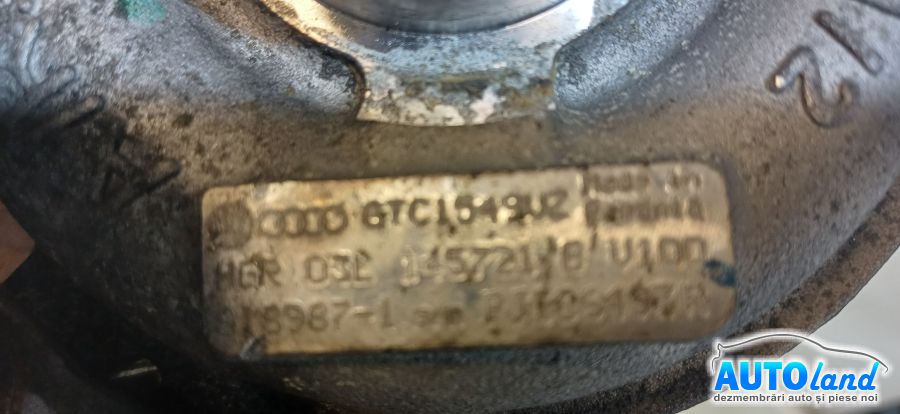 Turbo AUDI A4 (8K2) 2007-2025 Cod 03L145721B