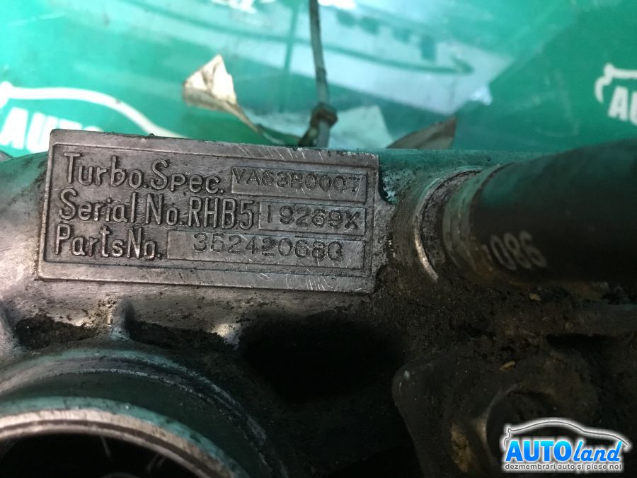 Turbo CHRYSLER VOYAGER II (GS) 1995-2001 Cod 35242068G