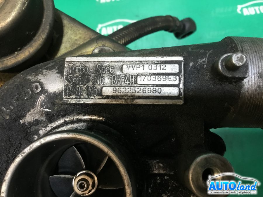 Turbo CITROEN BERLINGO 2004-2008 Cod 9622526980