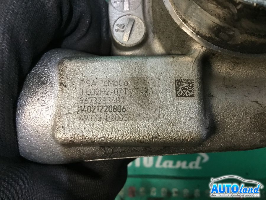 Turbo CITROEN C4 (B7) 2009-2025 Cod 9673283680